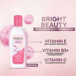 POND’S Triple Vitamin Moisturizing Lotion – 200ML