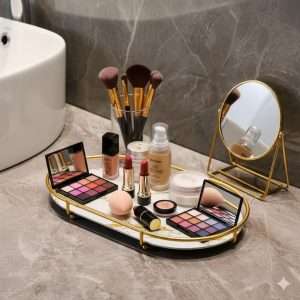 3-Tier Golden Vanity Stand