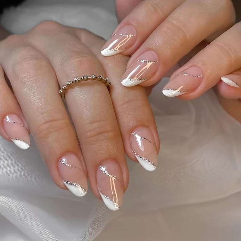 Menggh PK(WITH GLUE)24pcs false nails - Image 6