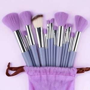 13 Pcs Makeup Brush Set Soft hair Loose Powder Eyeshadow Concealer Contour Eyeliner brush