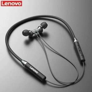 Lenovo HE05 Wireless Neckband Bluetooth 5.0 Headphone Wireless Headset With Heavy Bass Stereo Earphones
