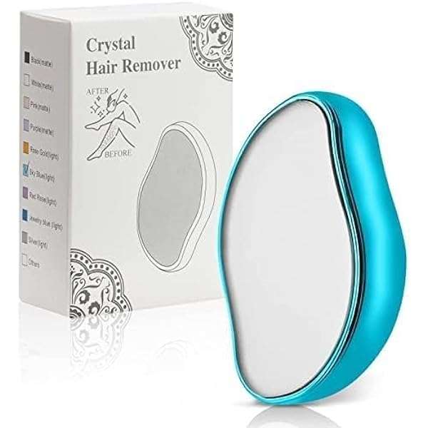Crystal hair remover stone Painless Epilator Reusable Depilation Tool for body hair