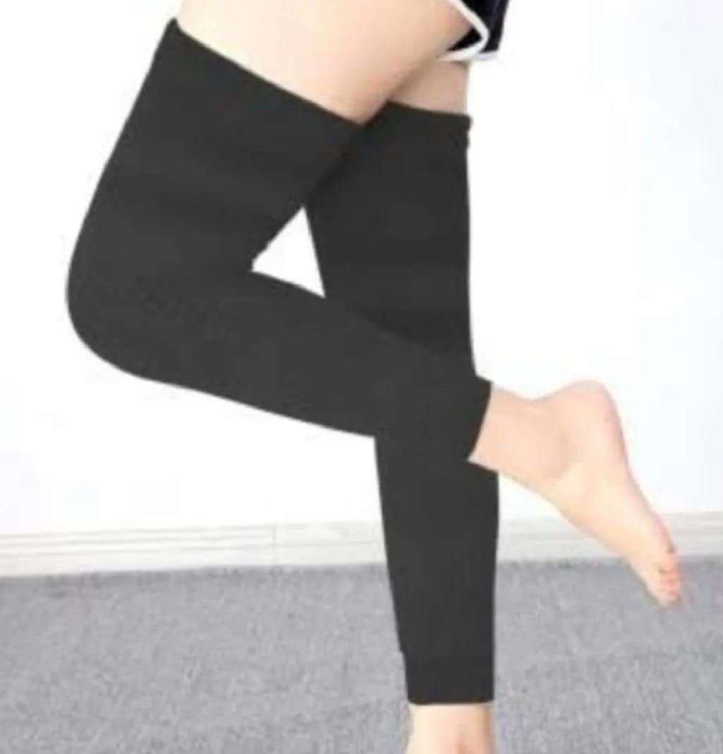 2 pc / 1 Pair High Quality Fleece Inside - Leg Warmer Warm Knee Brace Pad - Image 6