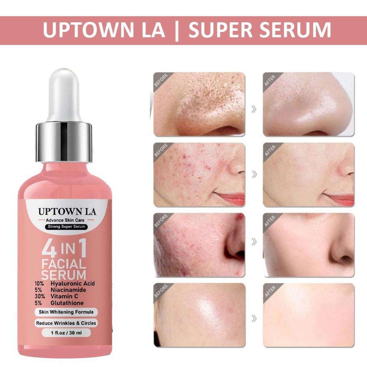 UPTOWN LA 4IN1 Super Skin Glowing Serum