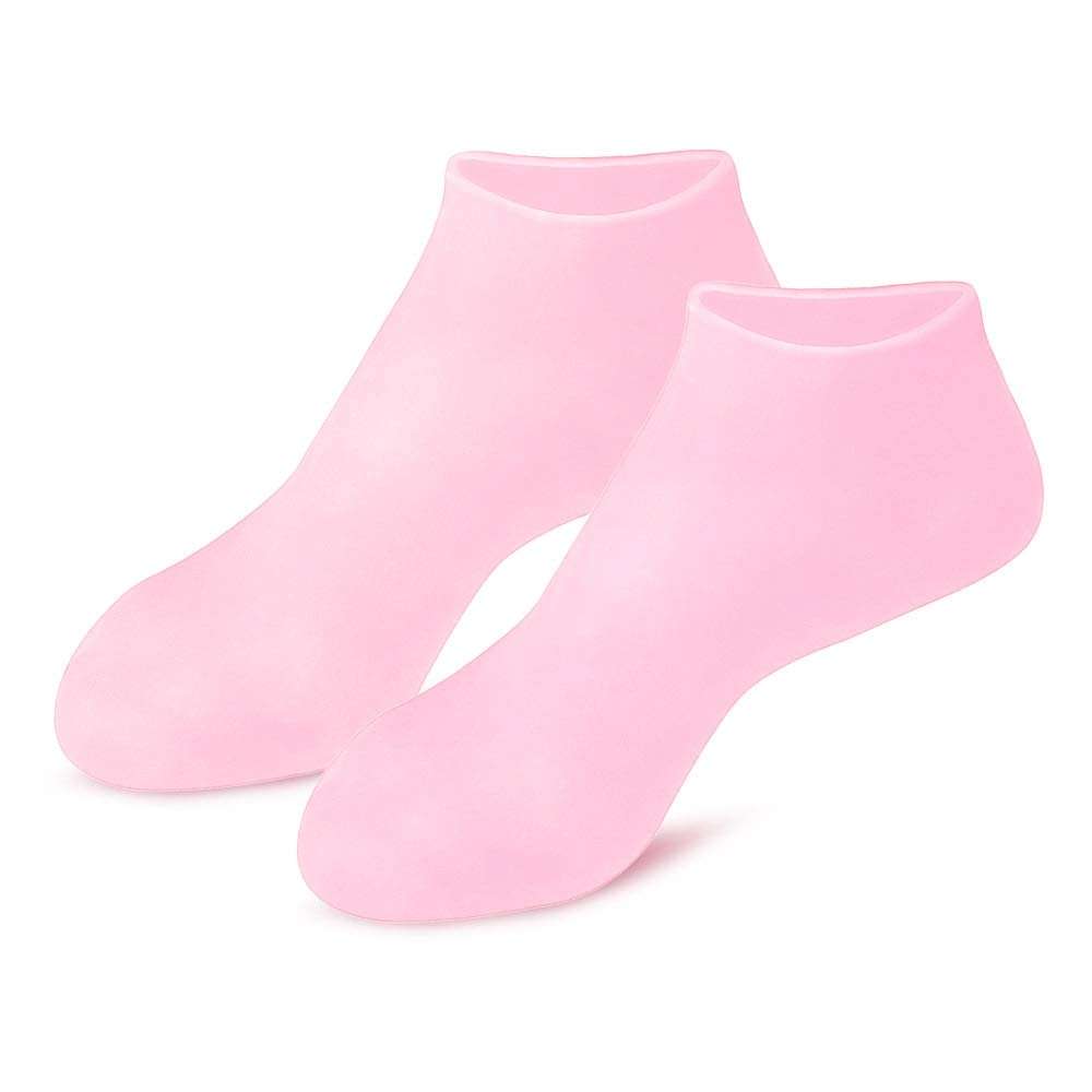 Premium Silicone Gel Heel Pad Socks and Moisturizing Gel Gloves Hand - Image 7