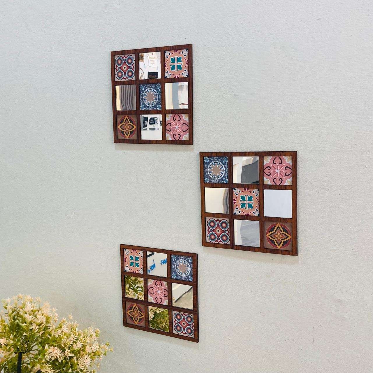 Dotz Brand Wall decorations items, Wooden wall shelf for bedroom - Image 2