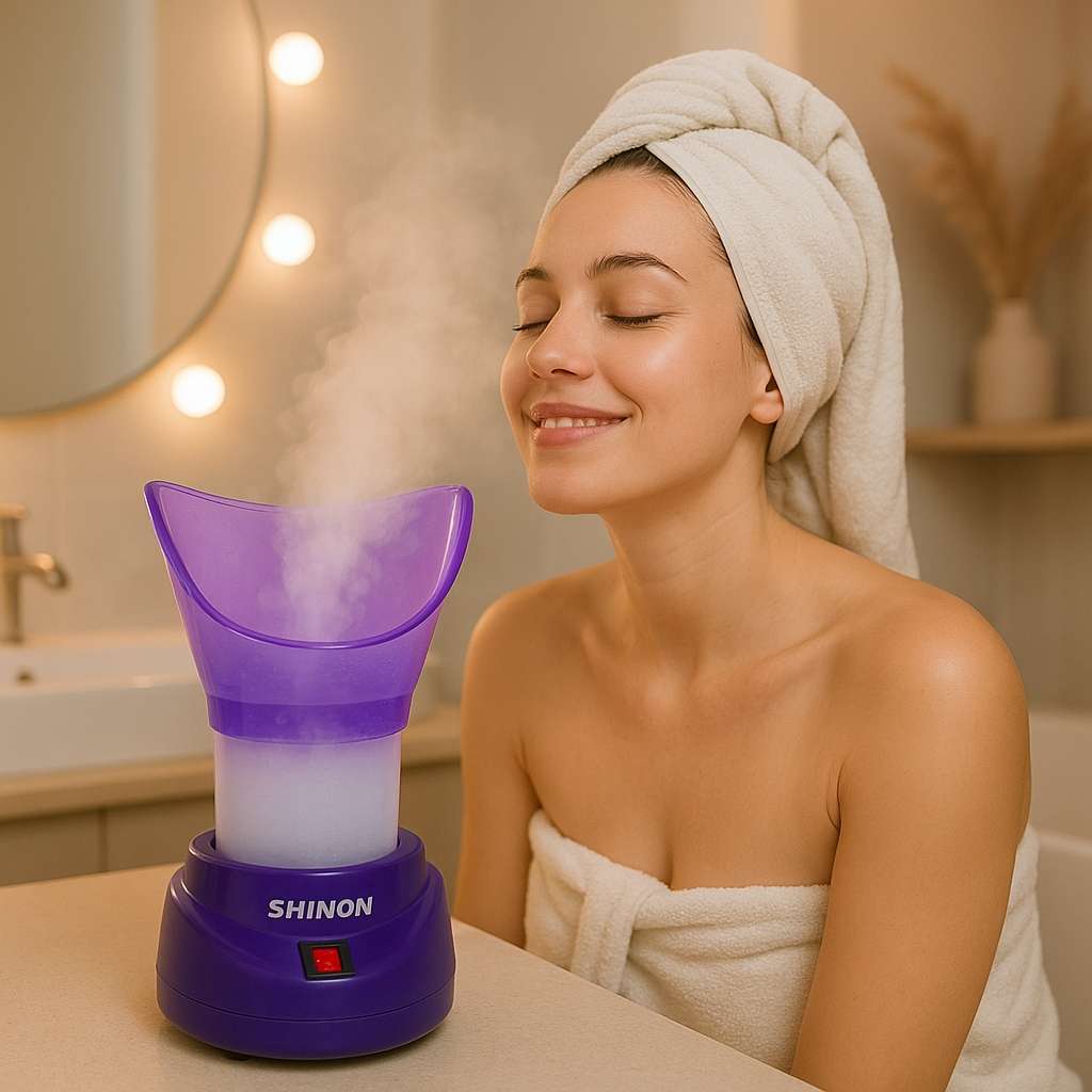 Shinon Steam Facial Steamer & Inhaler for Nose