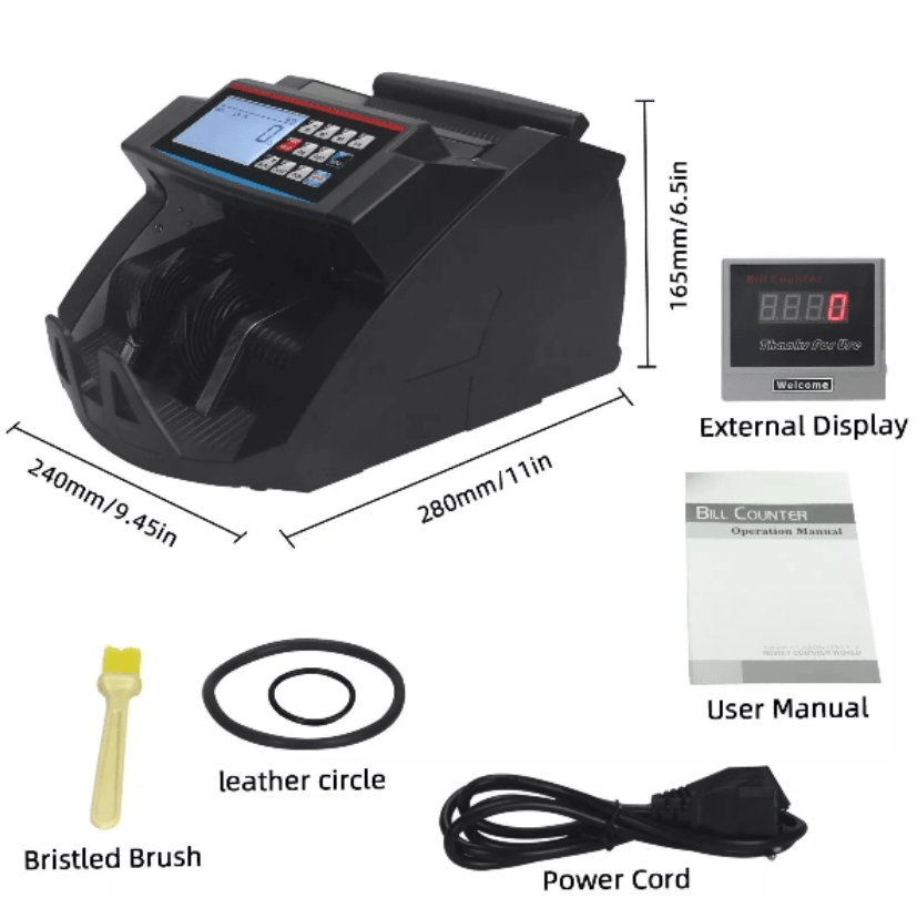 SM-2100D2 UV 3MG IR Automatic Currency Counting Machine